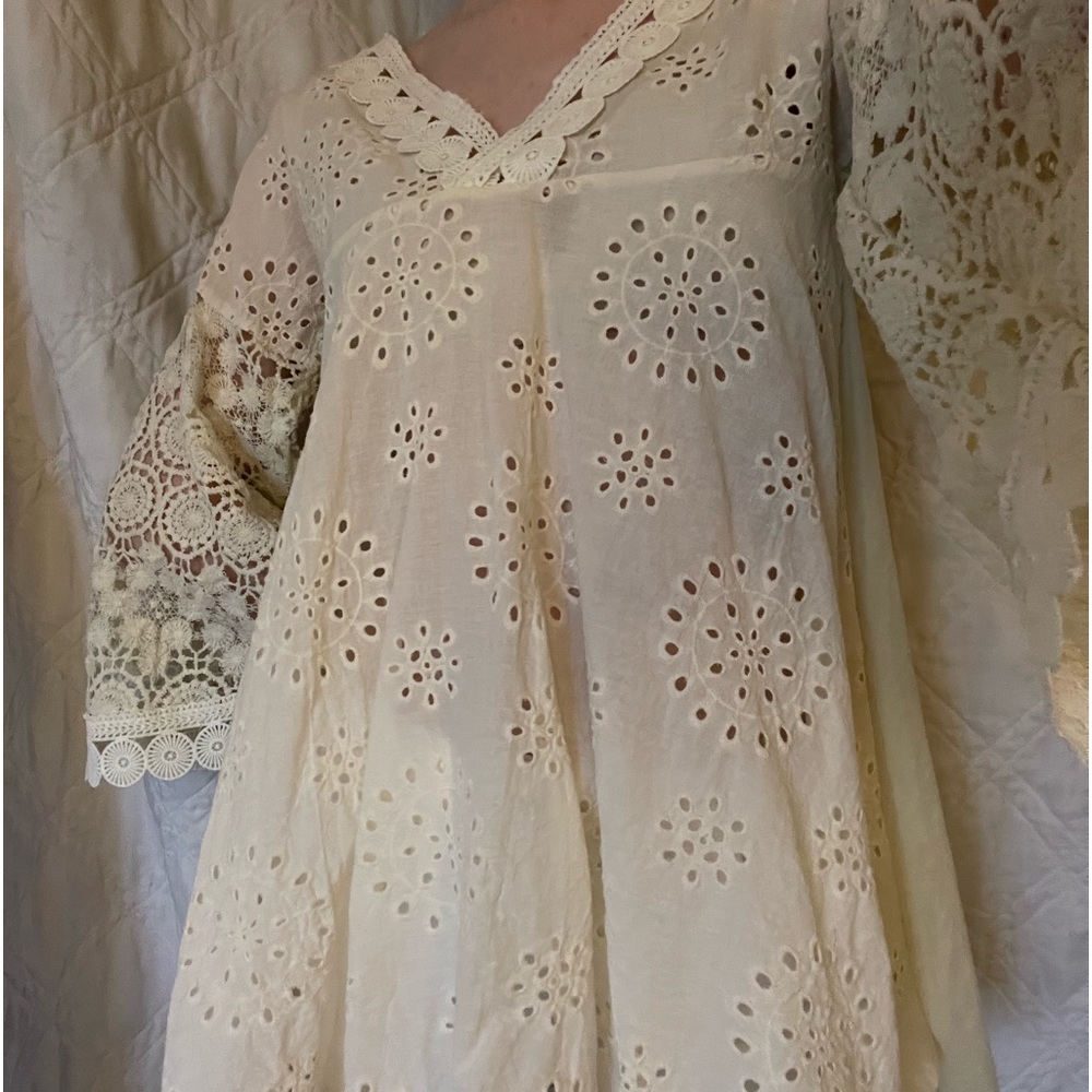 Sheer top/ beach cover up women’s medium